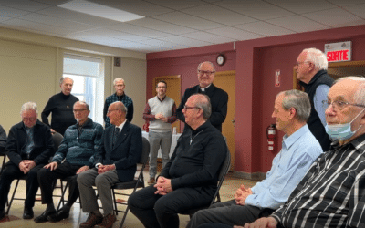 Rencontre fraternelle avec les prêtres diocésains
