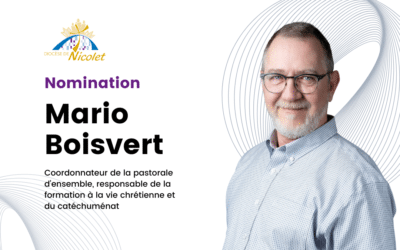 Nomination : Mario Boisvert à la coordination